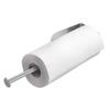 Paper Towel Holder, Freestanding Stainless Steel Self-Adhesive or Drilling Paper Towel Holder Wall Mount,Matte Black Paper Towel Dispenser for Bathroom Kitchen Fridge Countertop Home view 3
