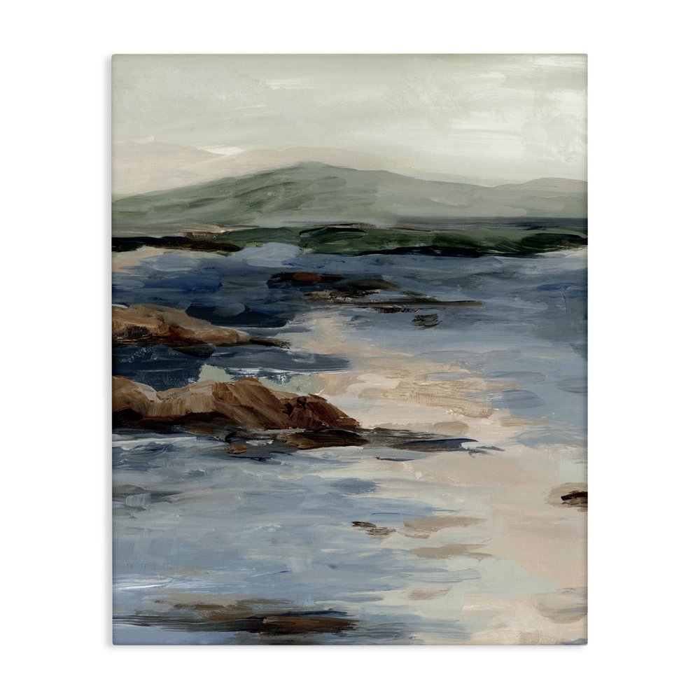 Stupell Industries 'Crashing Tides Seascape'| Canvas Art