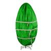Upright Christmas Tree Storage Bag, Artificial Trees Transport Cover 600D Oxford Adjustable Waterproof Windproof Rainproof Dust-Proof Drawstring, 3-9 Foot Trees Standing (210D Green A,114 * 254cm) view 1