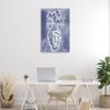 Stupell Industries Chinoiserie with Black Eyed Susans Canvas Wall Art design by Hannah Byatt, 36 x 24 view 2