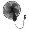16/18/20Inch Outdoor Oscillating Wall Mount Fan, Wall Mounted Fans with 3-Speed & Adjustable Tilt, 90 Oscillation & 30 Tilt for Workshop, Garage, Patios, Commercial(48cm/18in) view 1