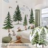 Wefaouse Mountain Tree Wall Stickers for Kids Bedroom, Large Pine Tree Wall Art with Deer, Bear, Rabbit, Fox, Wolf & Hedgehog, Wall Decals Peel and Stick Decal for Nursery Kids Room Dcor view 3