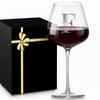Initial Crystal Wine Glass for Red White Wine Women Gift Birthday Personalizados Copas Vino De Cristal Elegantes Regalos De Cumpleaos Navidad Para Mujer Mama Abuela Maestra 14 Febrero San ValentnF view 1