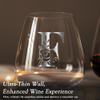 Initial Crystal Wine Glass for Red White Wine Women Gift Birthday Personalizados Copas Vino De Cristal Elegantes Regalos De Cumpleaos Navidad Para Mujer Mama Abuela Maestra 14 Febrero San ValentnF view 3