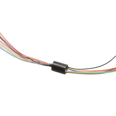 1PC Mini Rotary Slip Ring 2/4/6/8/12/18/24/36 Channels 1-2A Conductive Joint Connectors for Electrical Applications(U Type 8.5mm 8ch)