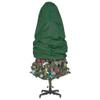 Upright Christmas Tree Storage Bag, Artificial Trees Transport Cover 600D Oxford Adjustable Waterproof Windproof Rainproof Drawstring, 3-9 Foot Trees Standing (210D Dark Green,3FT 25 * 36inch) view 1