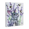 Rabbit Bee Floral Storybook, 16 x 20 Inch Canvas Wall Art view 2