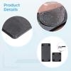 4 Pcs Diatomite Stone Mats for Sinks, Quick-Dry Bathroom & Kitchen Trays for Soap, Sponges, and Plants view 2