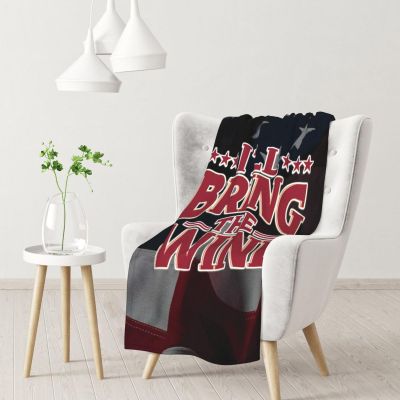 I'll Bring The Wine 30x40 Super Soft Flannel Blanket Throw for Bed Sofa Great Gift Fall Winter