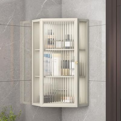 Dntum Wall Cabinets,Medicine Cabinet with Shelf,Over The Toilet Storage Cabinet,Farmhouse Medicine Cabinet with Shelves,Bathroom Organizers and Storage for Bathroom Laundry Roo,White60Cm