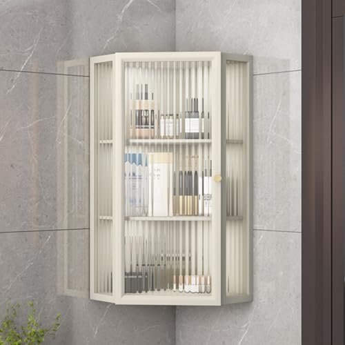 Dntum Wall Cabinets,Medicine Cabinet with Shelf,Over The Toilet Storage Cabinet,Farmhouse Medicine Cabinet with Shelves,Bathroom Organizers and Storage for Bathroom Laundry Roo,White60Cm