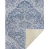 Addison Rugs ASB774 Denim 50" x 70" Oversized Sherpa Throw Blanket, Machine Washable view 2