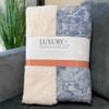 Addison Rugs ASB774 Denim 50" x 70" Oversized Sherpa Throw Blanket, Machine Washable view 3
