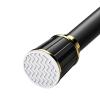 40-500cm Extendable Tension Rods For Curtains 40-500cm, 33mm No Drilling Shower Curtain Rod,Punch-free Curtain Rod, Tension Rods For Curtains For Bathroom, Window(Black,15''-21'') view 1
