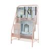 GFHSKRPL Floor Standing Magazine Rack Holder Organizer, Brochure Magazine Literature Display Holder Rack, Elegant Design Metal Rack for Home view 1