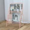 GFHSKRPL Floor Standing Magazine Rack Holder Organizer, Brochure Magazine Literature Display Holder Rack, Elegant Design Metal Rack for Home view 3