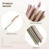 300 Pcs Dried Pampas Grass Bouquet with Natural Eucalyptus and Bunny Tail Grass, Bohemian Home Decoration, Perfect for Wedding and Table Centerpieces view 2