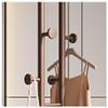 VHDY85KA Entryway New Chinese Style Solid Wood Hanger Floor Bedroom Bold Vertical Hanger Household Simple Coat Rack for Bags view 4