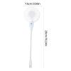 BOGEEL Adjustable Angled USB Desk Fan with Flexible Hose On/Off Switching for Office Dorm Outdoor Camping 5V Power Compatible view 3