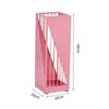 Wrought Iron Umbrella Stand With Drip Tray And Hooks, Metal Hollow Umbrella Holder For Entryway, Office, Home view 4