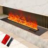 Sijitide Water Vapor Fireplace,Ultra Real Flame,Recessed, 70.9" view 1