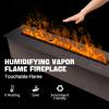 Sijitide Water Vapor Fireplace,Ultra Real Flame,Recessed, 70.9" view 2
