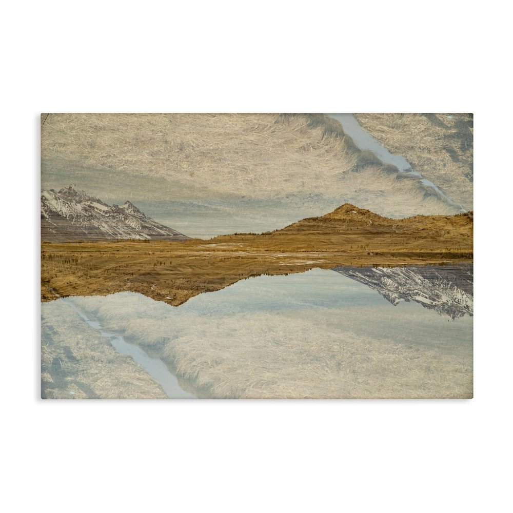 Stupell Industries Reflecting Prairie Scenery Canvas Wall Art design by Robin Vandenabeele, 24 x 36