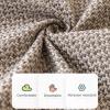 Aphisoft Modern Woven Cotton and Linen Sofa Cover, Couch Cover for Loveseat/3 Cushion/L Shaped/Chaise Lounge Couch/Sectional Couch,Anti-Slip Solid Sofa Slipcover (Gray,110 * 180cm/43.3 * 70.8in) view 4