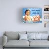 Canvas Wall Art - Arsene Le Feuvre 'Baby in bath for Cadum soap 1958' Wall Art for Living Room, Bedroom, or Office Dcor by Trademark Fine Art view 4