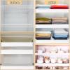 ACJSDGL 5 Pcs Wire Rack Covers for Pantry 35x12x3 in Wire Rack Covers for Pantry PVC Material Shelf Liners,Removable Closet Decoration for Office Bathroom Kitchen White view 4