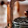 1300ML Bark Texture Glass Teapot With Wooden Beam Large Capacity Steaming And Cookig Tea Pot Kungfu Tea Set Teaware view 3