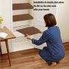 ACJSDGL Wire Shelf Cover 38x16x3 in PVC Wire Rack Covers(Not Wood)-0.3" Thick,Moisture-Resistant & Easy-to-Clean Organizer Liners for Office,Bathroom,Kitchen Walnut color view 3