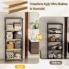 ACJSDGL Removable Wire Shelving Liners 25x20x3 in Shelf Covers for Shelving,Easy to Cut Closet Wire Shelf Covers-0.3in Thick Moisture Resistant Durable,Easy Install for Pantry,Kitchen,Wood Color view 4
