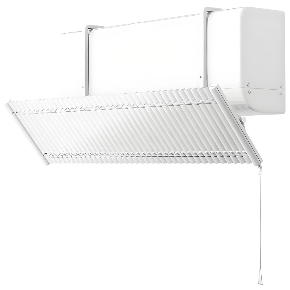 Adjustable Air Conditioner Deflector, Anti-Direct Blow Louver, Air Vent Deflector, Reduce Condensation, Enhance Cooling/Heating Circulation