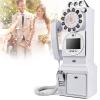 Lbxlhr 1080p Video Guestbook Wedding Phone,Wedding Phone Guestbook with Lens Recording,32G Memory Card,Retro 1960's Style Audio Guest Book,Creative Wedding Decorations(White) view 1
