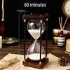 60-Minute Sand Timer - 15/30/45/60 Minutes Time Management Tool - Decorative Kitchen, Restaurant & Living Room Accent - Perfect for Home, Christmas & New Year Celebrations view 2