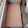 FENNIDICE Natural Teak Wood Shower Bath Mat, Customizable Non Slip Wooden Shower Mat for Inside Shower,Wood Bathtub Mat for Spa, Sauna, Pool and Hot Tub, Indoor and Outdoor Use(34x38in(86x97cm)) view 1