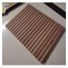 1pc Large Teak Shower Mat - Non-Slip Wooden Bathroom Mat for Indoor/Outdoor Use, Eco-Friendly and Durable(34x45in) view 1