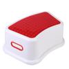 Boy Girl Plastic Footstool, Red, Non Slip Step Stool view 1