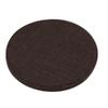 11 - Inch Round Chair Cushions with Ties, Memory Foam Seat Cushions Non - Slip Bottom & Zipper Chair Pads for Bar Stools, Tatami, Kitchen, and Office (Brown, 11 inch) view 1