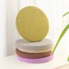 11 - Inch Round Chair Cushions with Ties, Memory Foam Seat Cushions Non - Slip Bottom & Zipper Chair Pads for Bar Stools, Tatami, Kitchen, and Office (Green, 11 inch) view 2