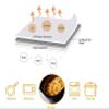 100 Pack 8 Inch Round Air Fryer Liners, Disposable Unbleached Parchment Paper, Non Stick and Grease Resistant, Heat Resistant Baking Paper for Air Fryer and Oven view 4