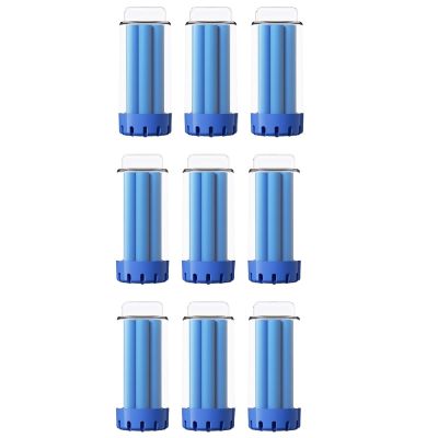 BTJCRLEB Compatible for Ecovacs,Compatible for DEEBOT, N30 OMNI/N30 PRO Omni Solid Replace Detergent DSC060002 N30 Omni Robot Vacuum Solid Floor Cleaner Blue(9pcs)