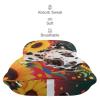 2Pcs Dalmatian Dog Sunflowers Abstract Colorful Art Car Headrest Protect Neck Pillow Ergonomic Design, Breathable & Comfortable Memory Foam Car Headrest Pillow for Travel Car Seat & Home view 4