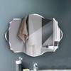 GSGRTYJIO American Simple Polygonal Bathroom, Frameless Wall Makeup, Bevel Wall, Bedroom Living Room Decorative(45 * 60cm) view 2