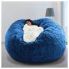 5FT/6FT/7FT Giant Fur Bean Bag Chair Cover for Adult, Lazy Sofa Bed Cover,Soft Fluffy Faux Fur BeanBag(No Filler) view 1