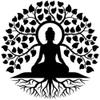 AOTTSD Tree of Life Buddha Metal Wall Art Hanging Decor - 11.8" Black Meditation Yoga Zen Home Decor for Living Room, Bedroom, Indoor Spiritual Gift view 1