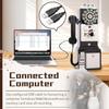 Wlikoci Audio Guest Book Wedding Phone, Audio Phone guestbook, Audio guestbook Like Leaving A Voicemail Message, Preserve Your Special Occasions (Black 32G) view 4