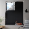 100% Blackout Curtains, Portable No Drill Window Shades, DIY Blackout Window Cover with Hook and Loop, for Bedroom, Baby Nursery, Travel, DormRoom, Apartment (58" x 54") view 1