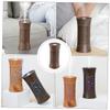 Hemobllo Delicate Mist Humidifier Lamp with Wood Grain Design Single Spray Portable Desktop Humidifier for Office and Car Quiet Operation with Ambient Light for Comfortable Work and Sleep view 3
